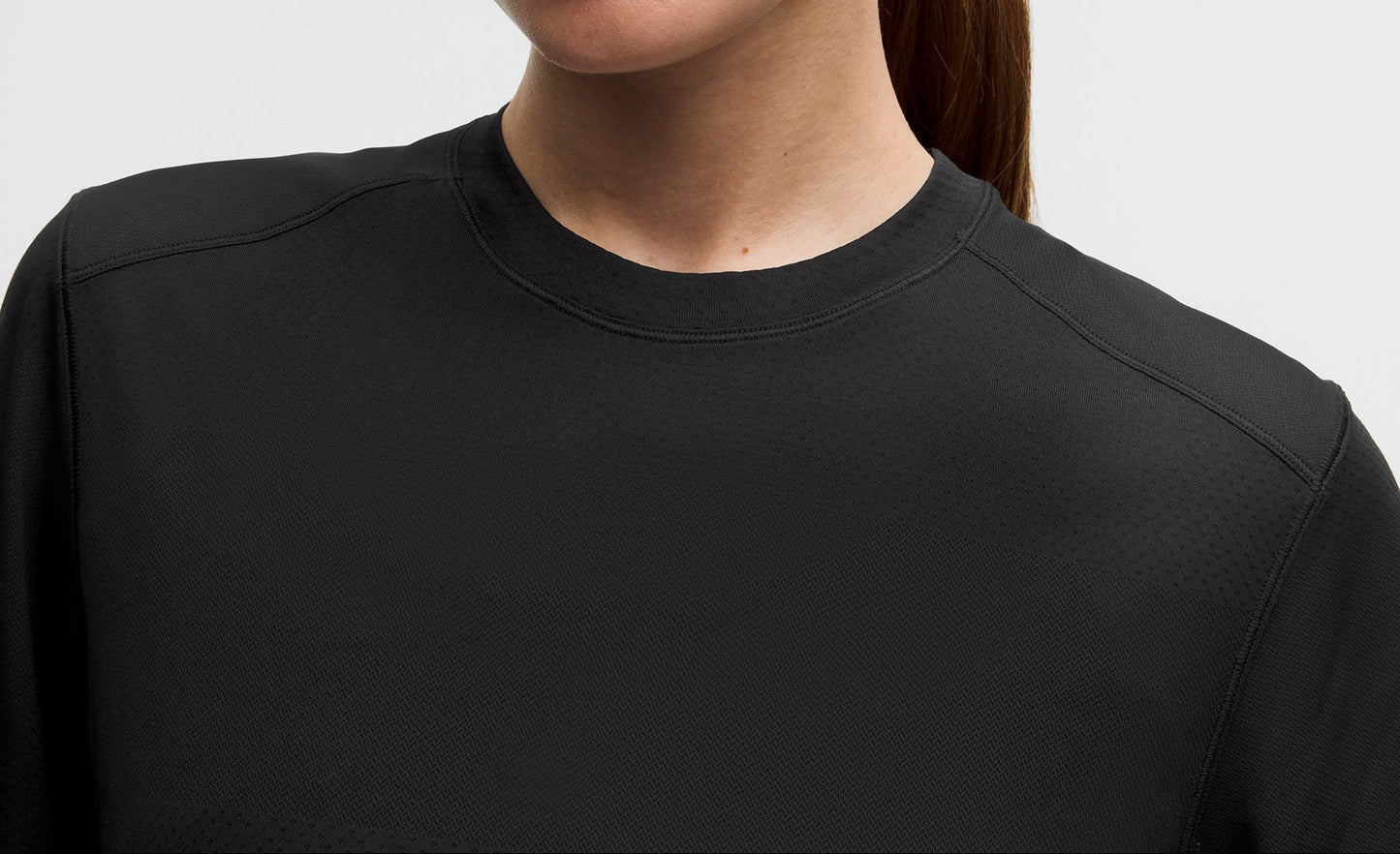 Lululemon Fast And Free Short-Sleeve Shirt *Perforated Stripe